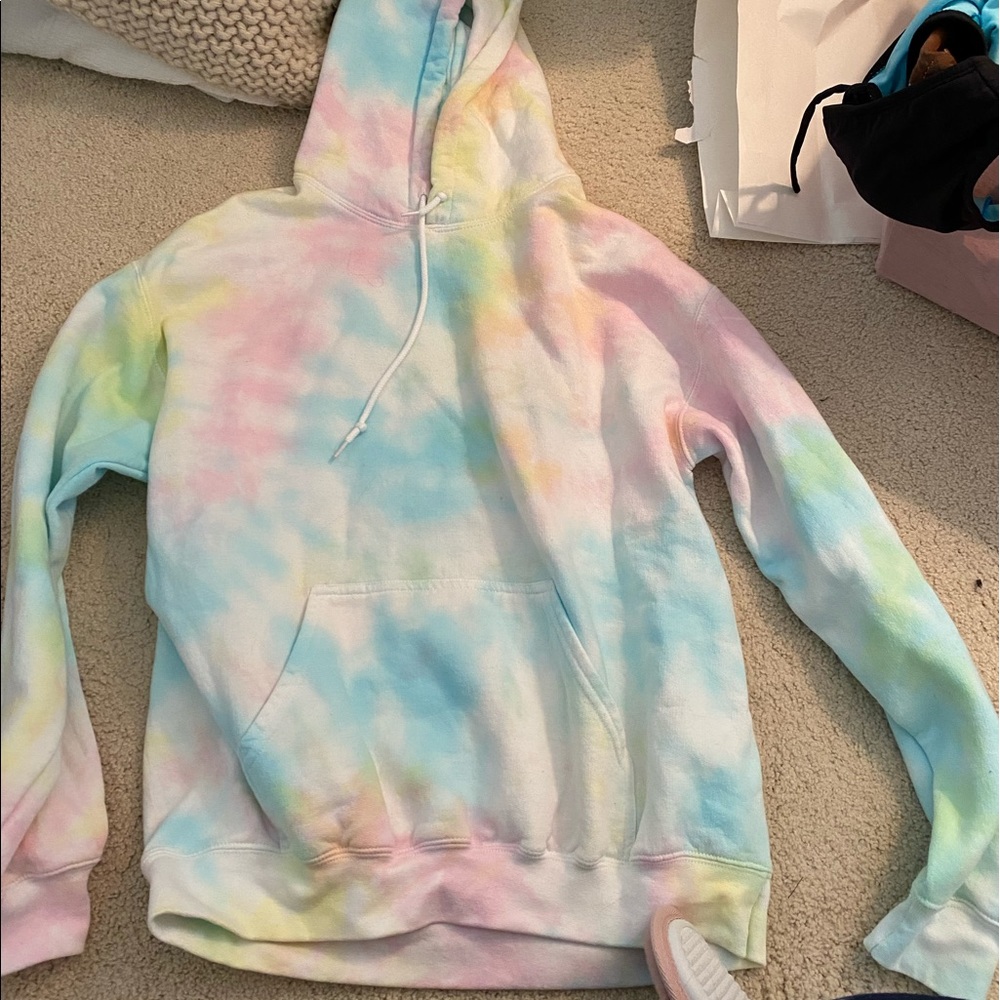 Brown dyed first sweatshirt set